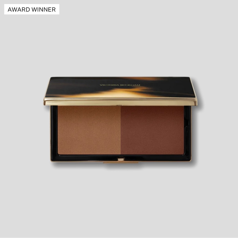 Victoria Beckham Matte Bronzing Brick Palette In Shade 5 Natural Matte Bronzer